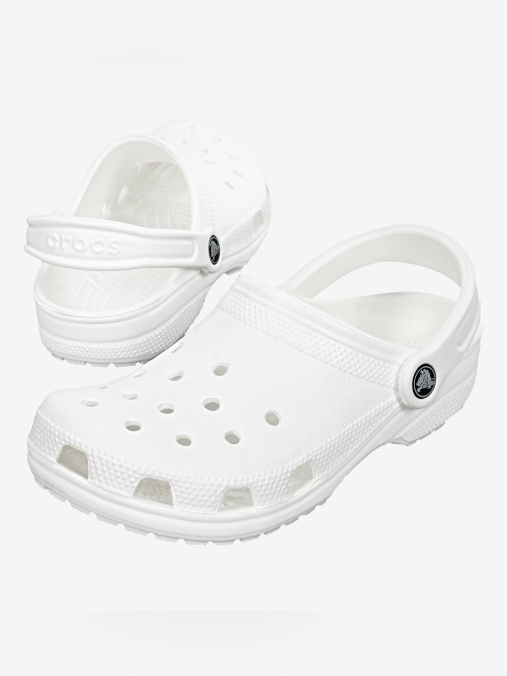 NWTS CROCS Classic Clog in White 7F 7W